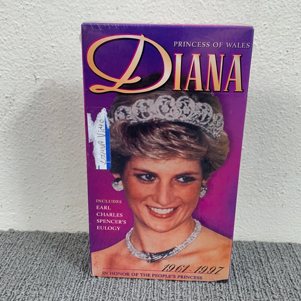Diana, Princess of Wales 1961-1997 (VHS, 1997) In Honor of the People's Princess